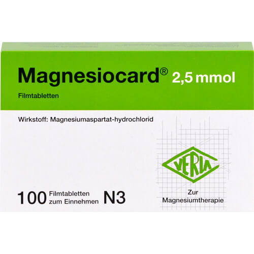 MAGNESIOCARD 2,5 mmol Filmtabletten