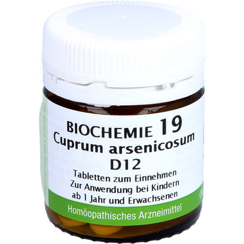 BIOCHEMIE 19 Cuprum arsenicosum D 12 Tabletten