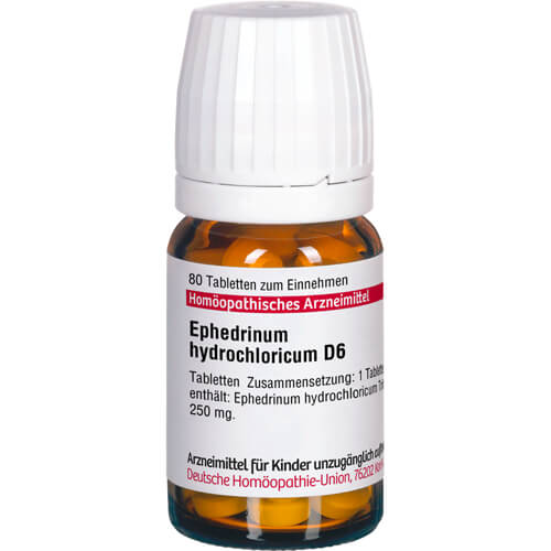 EPHEDRINUM hydrochloricum D 6 Tabletten