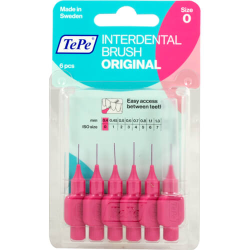 TEPE Interdentalbürste 0,4mm pink
