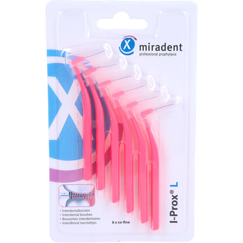 MIRADENT Interdentalbürste I-Prox L 0,4 mm pink